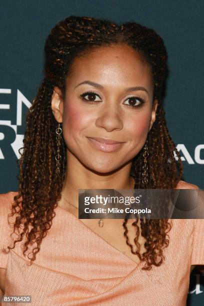 Tracie Thoms attends the premiere of "Peter & Vandy" during the 14th annual Gen Art Film Festival presented by Acura at the Visual Arts Theater on...