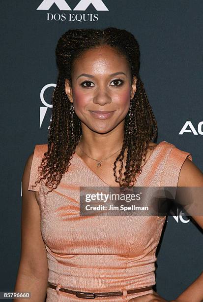 Actress Tracie Thoms attends the premiere of "Peter & Vandy" during the 14th annual Gen Art Film Festival presented by Acura at the Visual Arts...