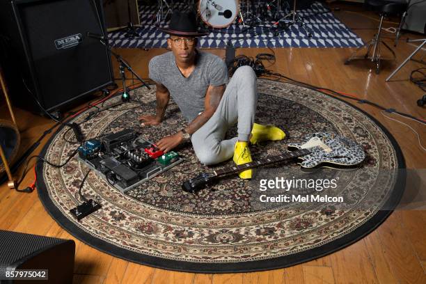 Raphael Saadiq is photographed for Los Angeles Times on September 8, 2017 in Los Angeles, California. PUBLISHED IMAGE. CREDIT MUST READ: Mel...