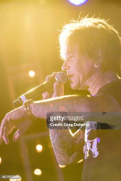 Guitarist Billy Morrison performs at the UCLA Operation Mend 10 Year Anniversary at the Home of Founder Ron Katz Sponsored by The Thalians...
