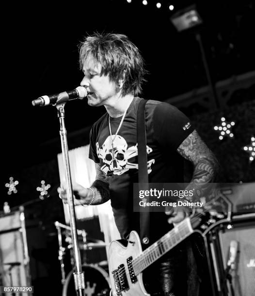 Guitarist Billy Morrison performs at the UCLA Operation Mend 10 Year Anniversary at the Home of Founder Ron Katz Sponsored by The Thalians...