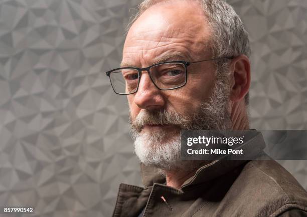 Liam Cunningham visits Build Studio to discuss "Philip K. Dick's Electric Dreams" at Build Studio on October 5, 2017 in New York City.