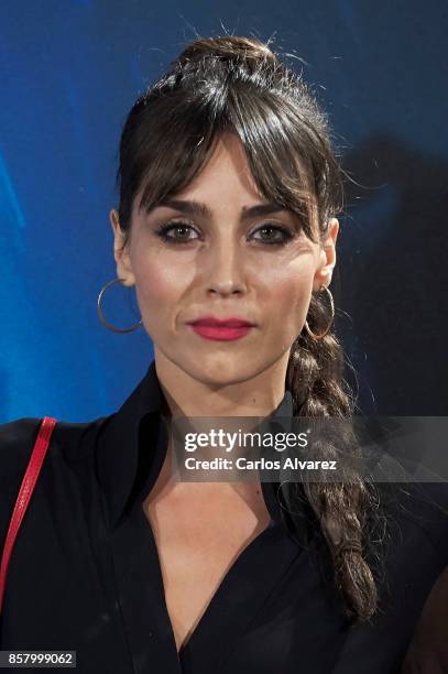 Irene Arcos attends 'Blade Runner 2049' premiere at the Callao cinema on October 5, 2017 in Madrid, Spain.