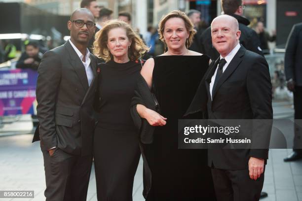 Producers Charles D. King, Kim Roth, Sally Jo Effenson and Cassian Elwes attends the Royal Bank of Canada Gala & European Premiere of "Mudbound"...