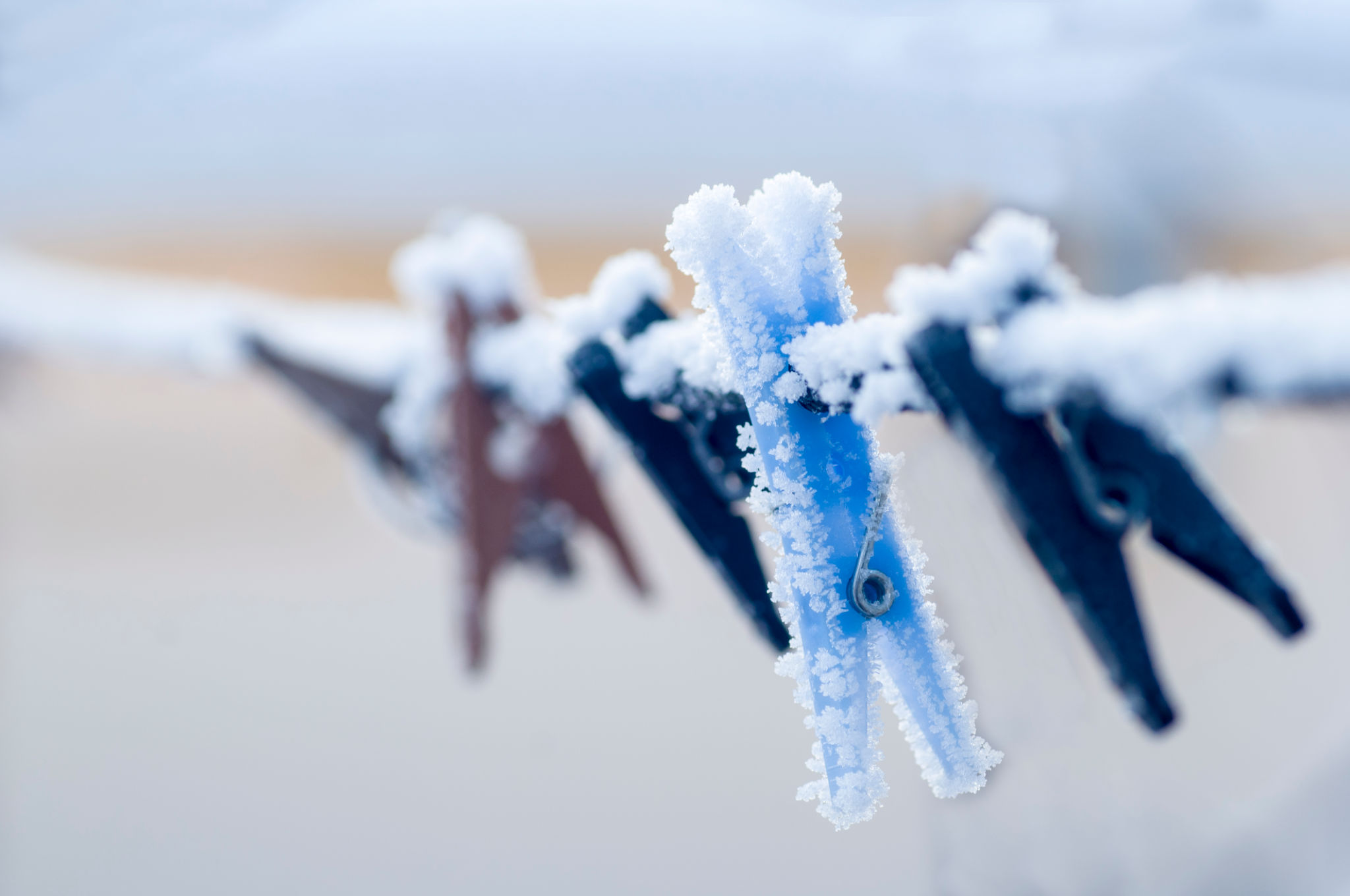 winter laundry