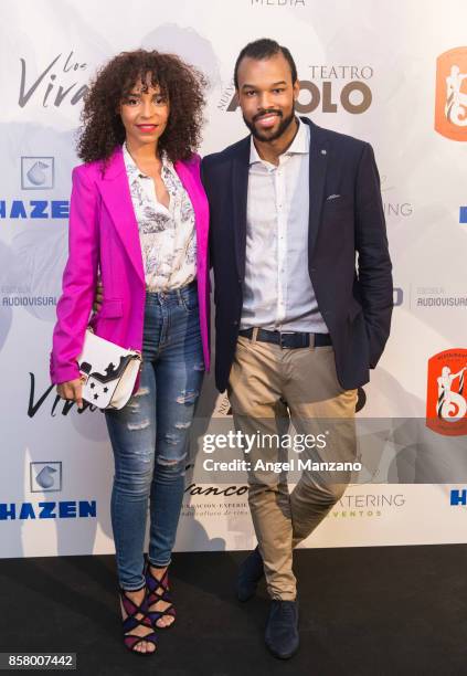 Montse Pla and Jean Cruz attend 'Nacidos Para Bailar' Photocall at Nuevo Teatro Apolo on October 5, 2017 in Madrid, Spain.