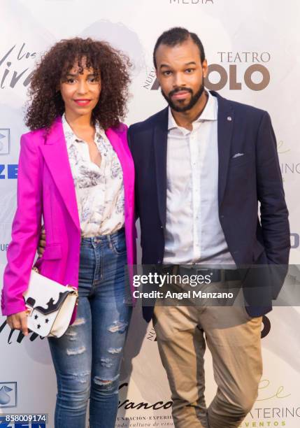 Montse Pla and Jean Cruz attend 'Nacidos Para Bailar' Photocall at Nuevo Teatro Apolo on October 5, 2017 in Madrid, Spain.