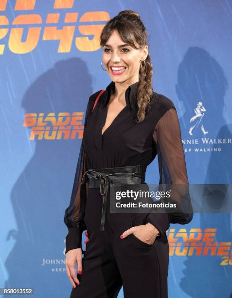 Irene Arcos attends the 'Blade Runner 2049' premiere at the Callao City Lights cinema on October 5, 2017 in Madrid, Spain.