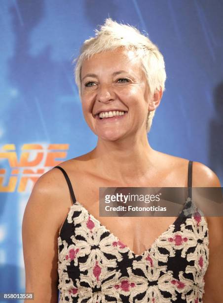 Eva Hache attends the 'Blade Runner 2049' premiere at the Callao City Lights cinema on October 5, 2017 in Madrid, Spain.