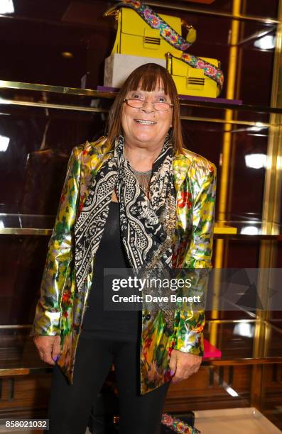 Hillary Alexander attends the opening of 'Notes From A Misunderstood Weed', a collaboration between Jacapo Etro and Welsh artist Dan Rees, at Etro...