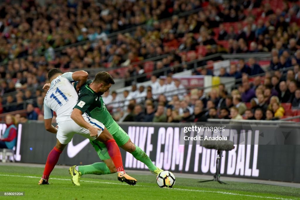 England vs Slovenia: 2018 FIFA World Cup