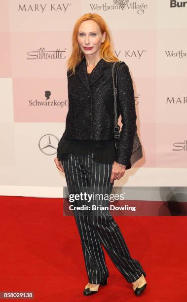 Andrea Sawatzki arrives at Tribute To Bambi at Berlin Station on October 5, 2017 in Berlin, Germany.