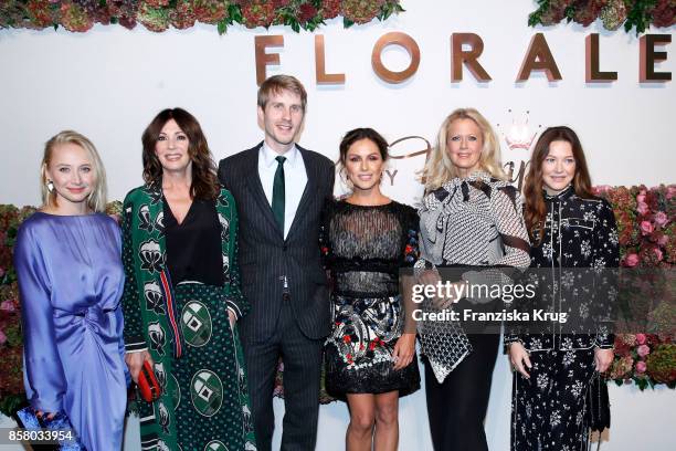 German actresses Anna Maria Muehe and Iris Berben, owner Roman Braun, german presenters Nazan Eckes and Barbara Schoeneberger and german actress...