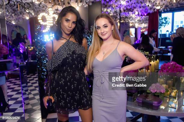 Olena Mischenko attends the launch of ghd hair North America Nocturne Holiday Campaign with Olivia Culpo & Justine Marjan on October 5, 2017 in New...