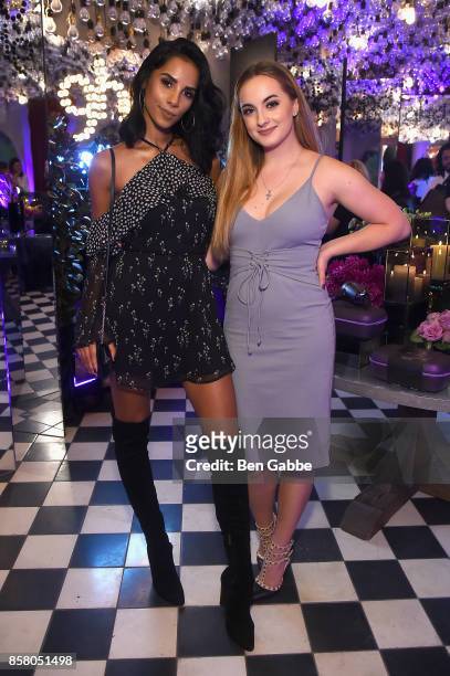 Olena Mischenko attends the launch of ghd hair North America Nocturne Holiday Campaign with Olivia Culpo & Justine Marjan on October 5, 2017 in New...
