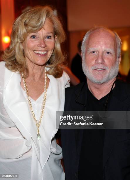 Brenda Siemer-Scheider and actor Richard Dreyfuss attend Smiles from the Stars: A Tribute to the Life and Work of Roy Scheider at The Beverly Hills...