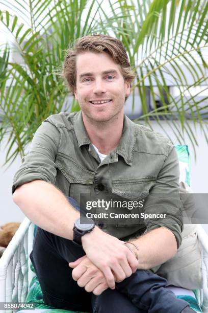 Celebrity chef Hayden Quinn attends the launch of Aussie News Today, as part of Tourism Australia's new youth campaign on October 6, 2017 in Sydney,...