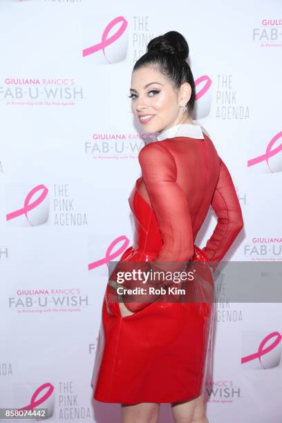 Krysta Rodriguez attends The Pink Agenda 10th Annual Gala at Three Sixty Degrees on October 5, 2017 in New York City.