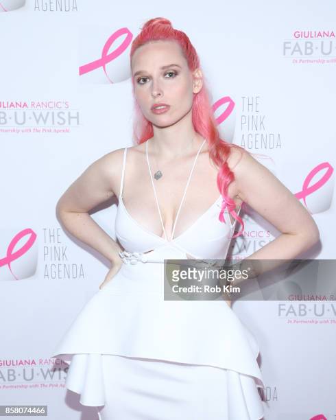 Mery Racauchi attends The Pink Agenda 10th Annual Gala at Three Sixty Degrees on October 5, 2017 in New York City.