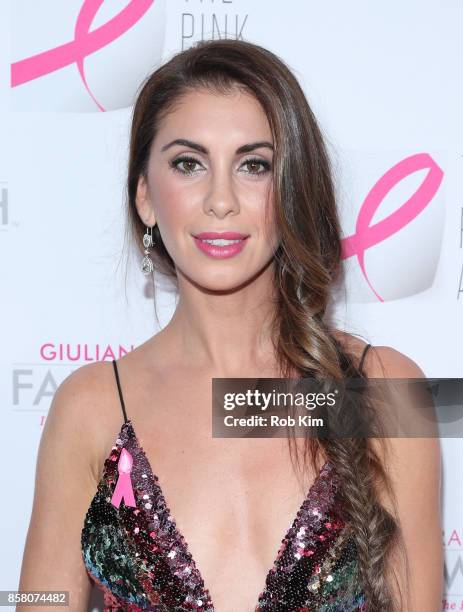 Emilia Bechrakis Serhant attends The Pink Agenda 10th Annual Gala at Three Sixty Degrees on October 5, 2017 in New York City.