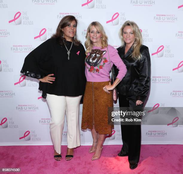 Cindy Citrone and guests attend The Pink Agenda 10th Annual Gala at Three Sixty Degrees on October 5, 2017 in New York City.