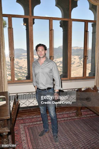 Justin Fichelson attends Hearst Castle Preservation Foundation Annual Benefit Weekend "Connoisseur's Tour with Museum Director Mary Levkoff" at...