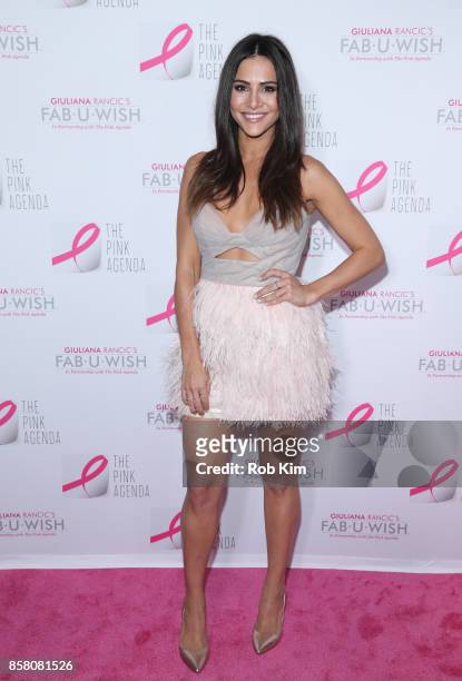 Andi Dorfman attends The Pink Agenda 10th Annual Gala at Three Sixty Degrees on October 5, 2017 in New York City.