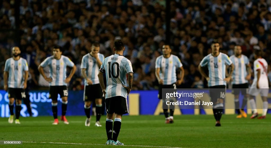 Argentina v Peru - FIFA 2018 World Cup Qualifiers