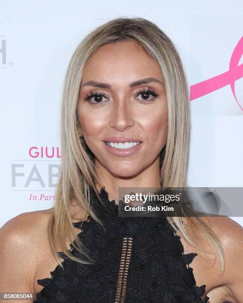 Giuliana Rancic attends The Pink Agenda 10th Annual Gala at Three Sixty Degrees on October 5, 2017 in New York City.