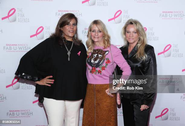 Cindy Citrone and guests attend The Pink Agenda 10th Annual Gala at Three Sixty Degrees on October 5, 2017 in New York City.