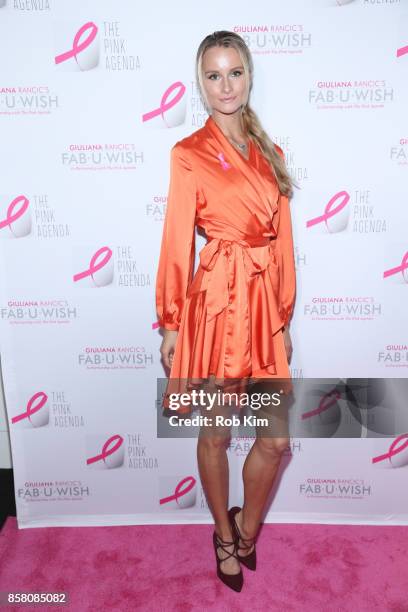 Elena Kurnosova attends The Pink Agenda 10th Annual Gala at Three Sixty Degrees on October 5, 2017 in New York City.