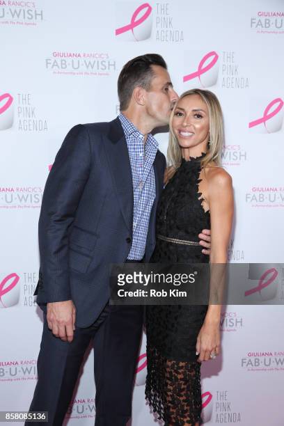 Bill Rancic and Giuliana Rancic attend The Pink Agenda 10th Annual Gala at Three Sixty Degrees on October 5, 2017 in New York City.