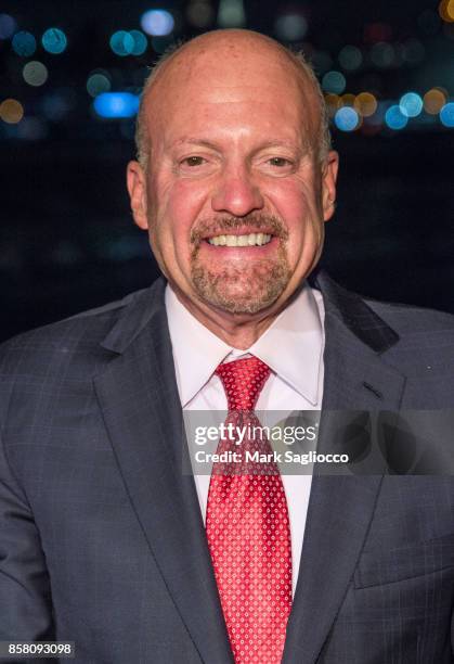 S TV Personality Jim Kramer attends the 2017 Brooklyn Bridge Park Conservancy Brooklyn Black Tie Ball at Pier 2 at Brooklyn Bridge Park on October 5,...