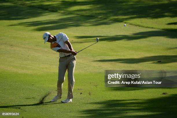 Johannes Veerman of USA pictured during round one for the Yeangder Tournament Players Championship at Linkou lnternational Golf and Country Club on...