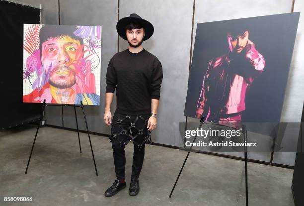 Brad Walsh attends the Brad Walsh "Antiglot" performance and album release party at Pier 59 Studios on October 5, 2017 in New York City.