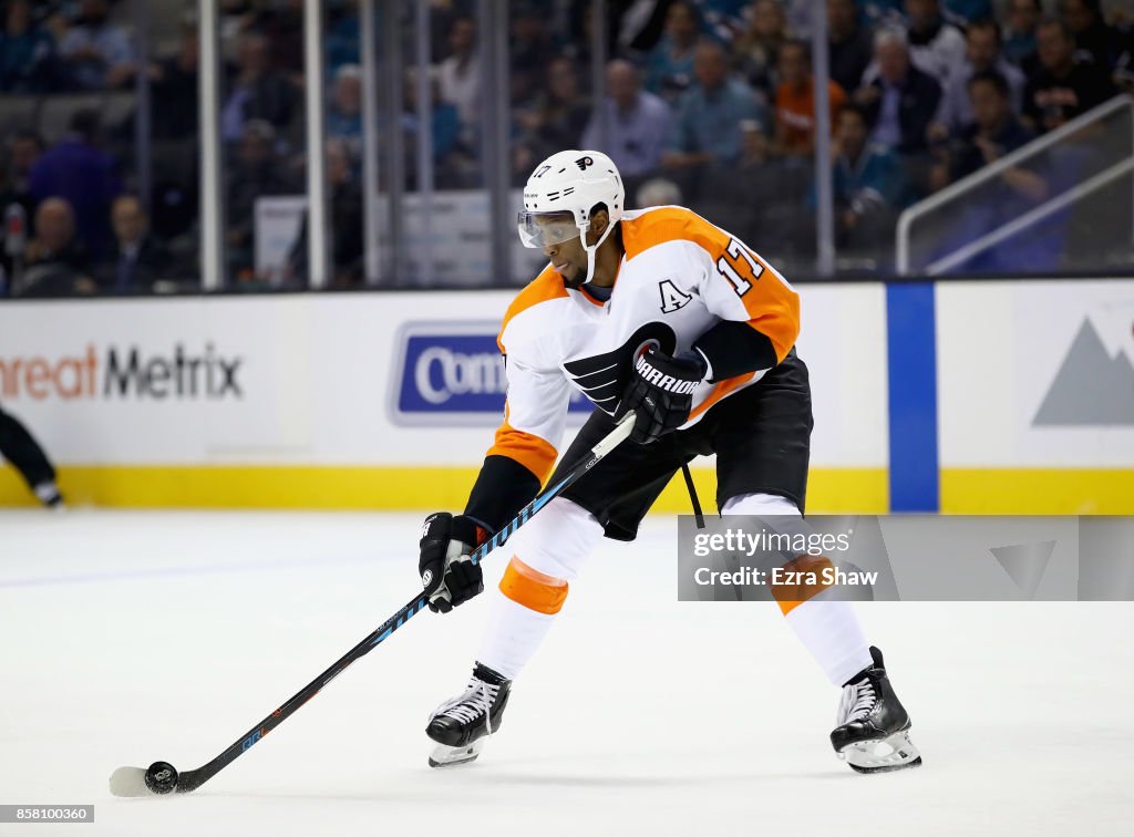 Philadelphia Flyers v San Jose Sharks