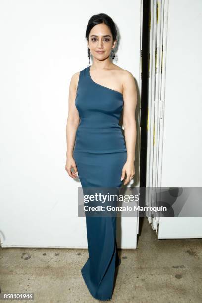 Actress Archie Panjabi during the CITTA Fest 2017 Fall Benefit at Tribeca Skyline Studios on October 5, 2017 in New York City.