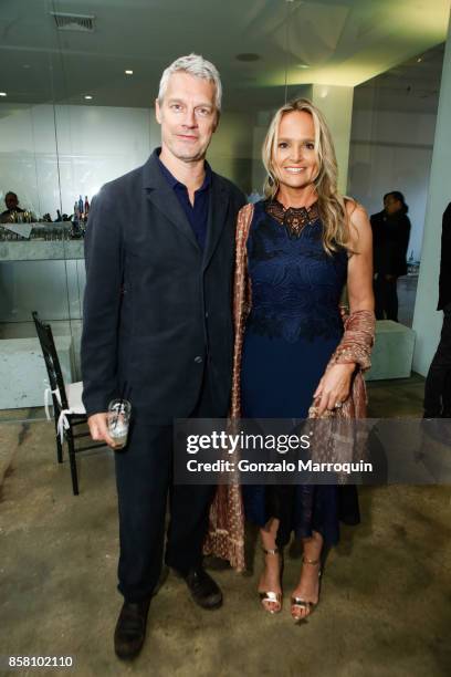 Neil Burger and Diana Kellogg during the CITTA Fest 2017 Fall Benefit at Tribeca Skyline Studios on October 5, 2017 in New York City.