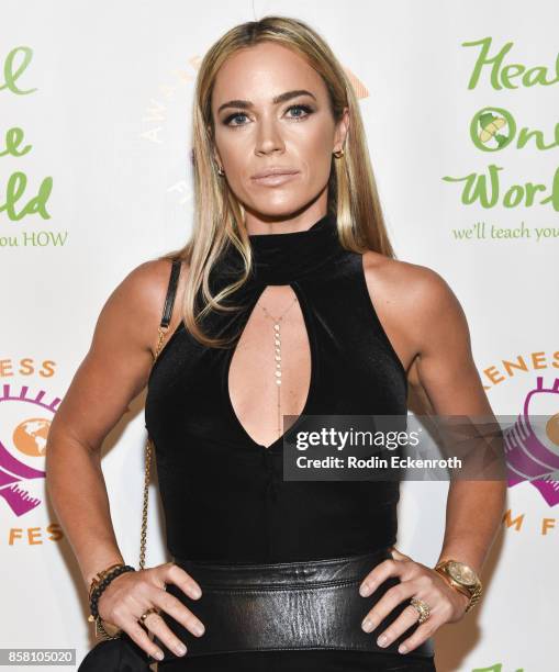 Teddi Jo Mellencamp attends the 2017 Awareness Film Festival Opening Night Premiere of "The Road to Yulin and Beyond" at Regal LA Live Stadium 14 on...