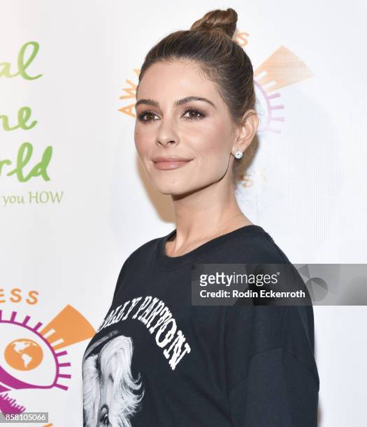 Actress Maria Menounos attends the 2017 Awareness Film Festival Opening Night Premiere of "The Road to Yulin and Beyond" at Regal LA Live Stadium 14...