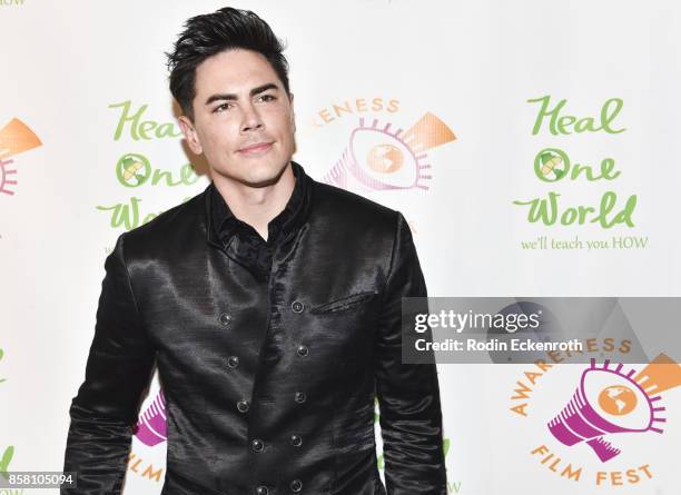 Tom Sandoval attends the 2017 Awareness Film Festival Opening Night Premiere of "The Road to Yulin and Beyond" at Regal LA Live Stadium 14 on October...