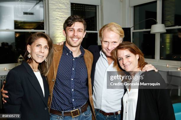 Stephanie Hazard, Jack Vaughn, Angus Beavers and Ellen O'Connell during the CITTA Fest 2017 Fall Benefit at Tribeca Skyline Studios on October 5,...
