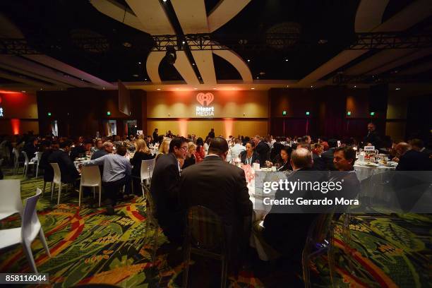 General view of the dinner party hosted by iHeartMedia during the ANA Masters of Marketing annual conference on October 5, 2017 in Orlando, Florida.