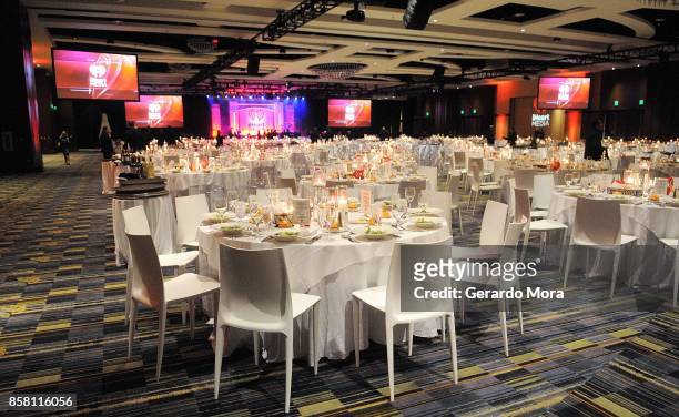 General view of the dinner party hosted by iHeartMedia during the ANA Masters of Marketing annual conference on October 5, 2017 in Orlando, Florida.