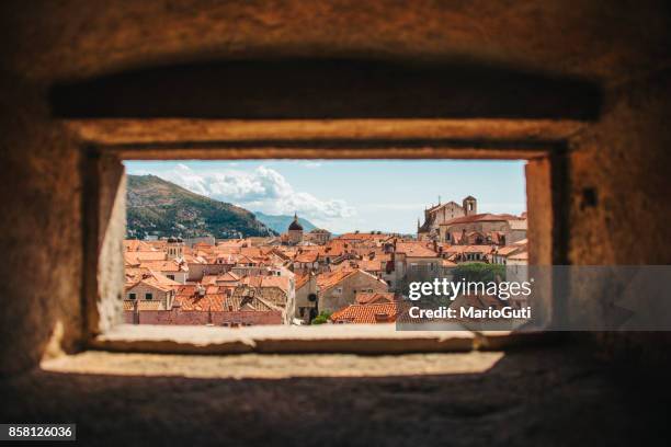 dubrovnik, kroatië - dubrovnik stockfoto's en -beelden