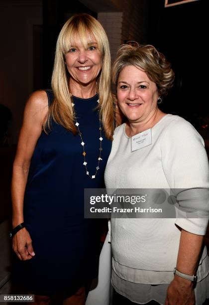 Kelley Avery and Bonnie Arnold, attend BBBSLA And The Hollywood Reporter's Women In Entertainment Mentor Reunion Cocktail Reception at Private...