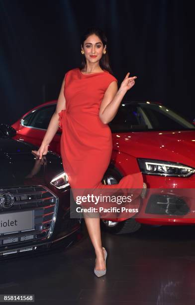 Bollywood actress Ileana D'Cruz launch the new Audi A5 series in India at hotel Sofitel, Bandra in Mumbai.