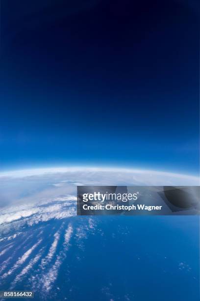 earth from above - atmosphere stock-fotos und bilder