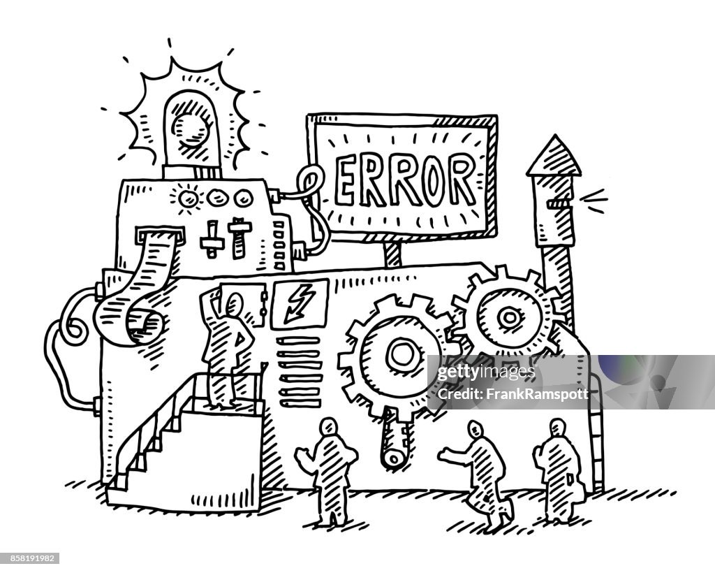 Machine Fail Png Machine Failure Drawing High-Res Vector Graphic - Getty Images