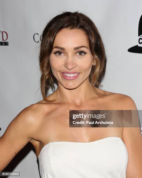 Actress Carlotta Montanari attends the premiere of "Cold Moon" at The Laemmle's Ahrya Fine Arts Theatre on October 5, 2017 in Beverly Hills,...